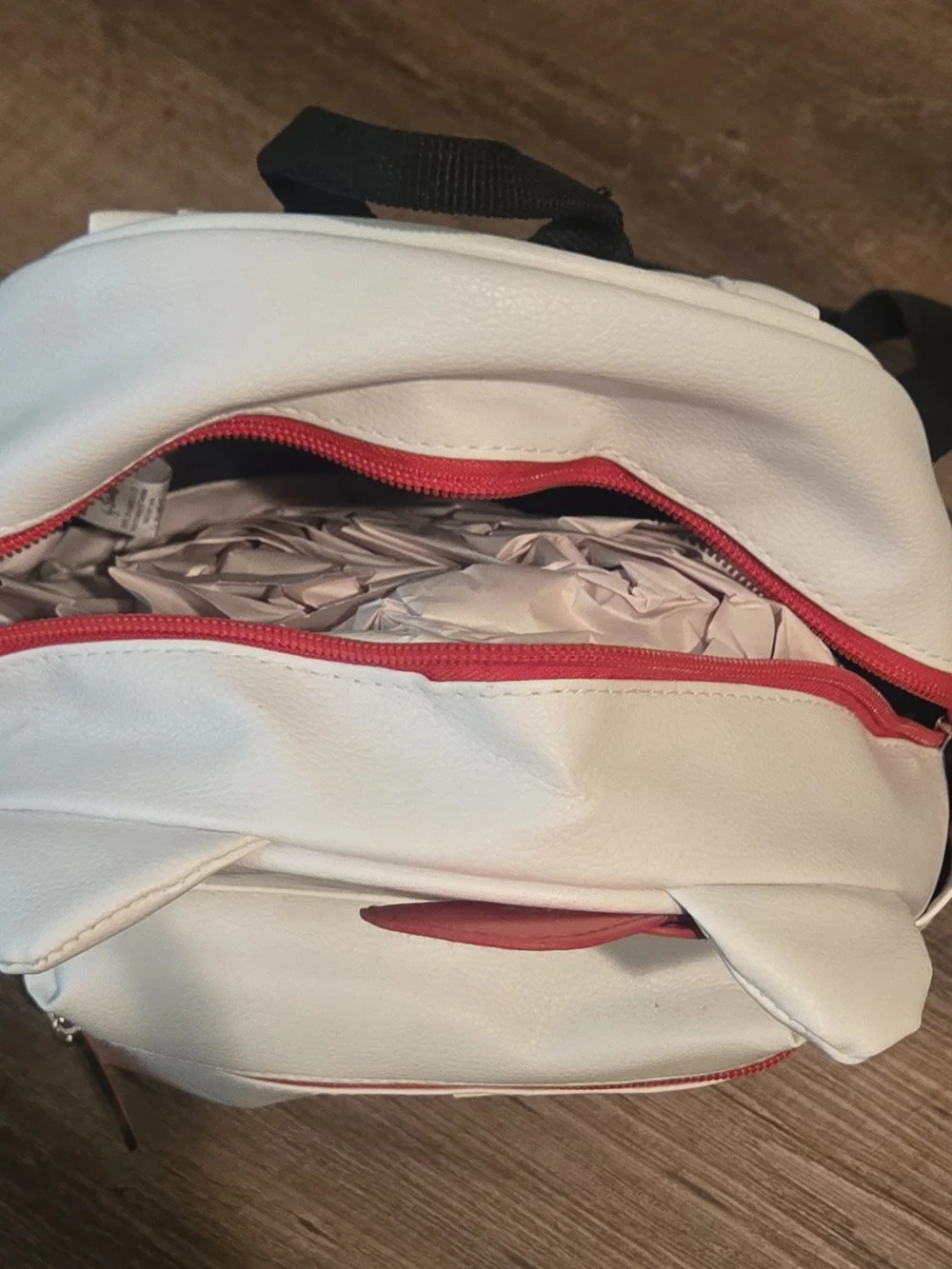 Hello Kitty White & Red Kids Mini Backpack with Bow